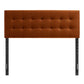 Lily Stain-Resistant Performance Velvet King Size Headboard by Modway