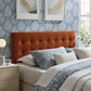 Lily Stain-Resistant Performance Velvet King Size Headboard by Modway