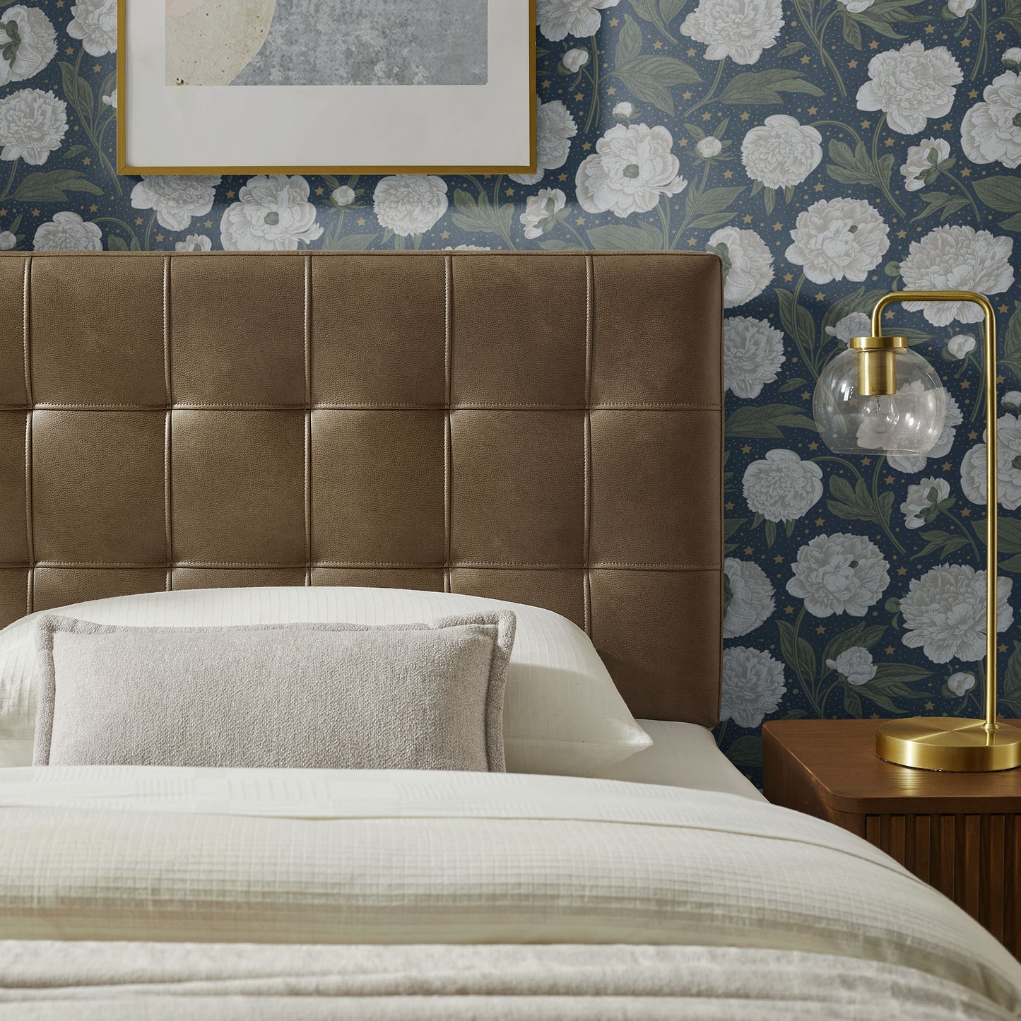 Lily Vegan Leather Twin Size Headboard by Modway