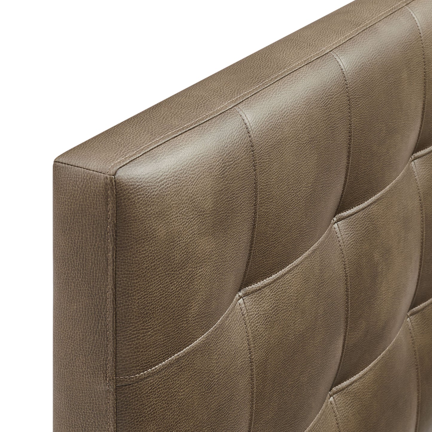 Lily Vegan Leather Queen Size Headboard by Modway