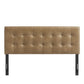 Lily Vegan Leather King Size Headboard by Modway