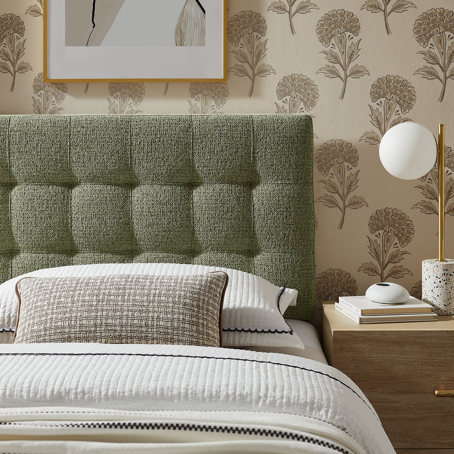 Lily Upholstered Twin Size Headboard by Modway