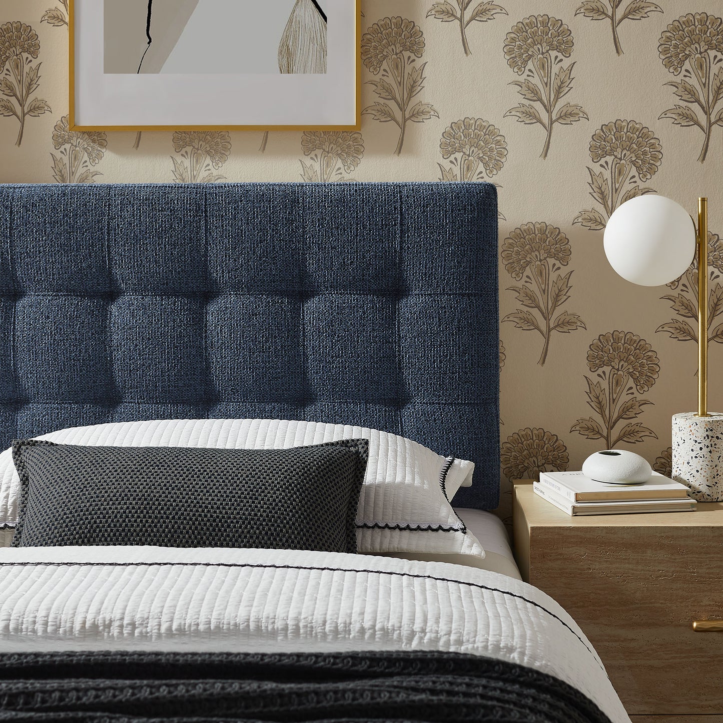 Lily Upholstered Twin Size Headboard by Modway