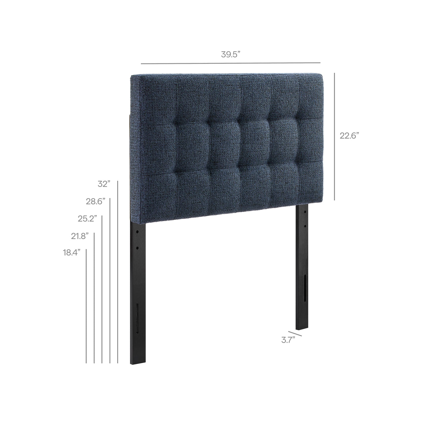 Lily Upholstered Twin Size Headboard by Modway