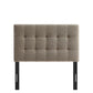 Lily Upholstered Twin Size Headboard by Modway