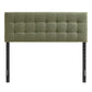 Lily Upholstered Queen Size Headboard by Modway