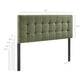 Lily Upholstered Queen Size Headboard by Modway