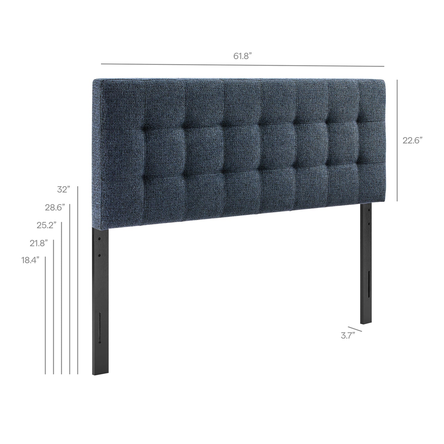 Lily Upholstered Queen Size Headboard by Modway