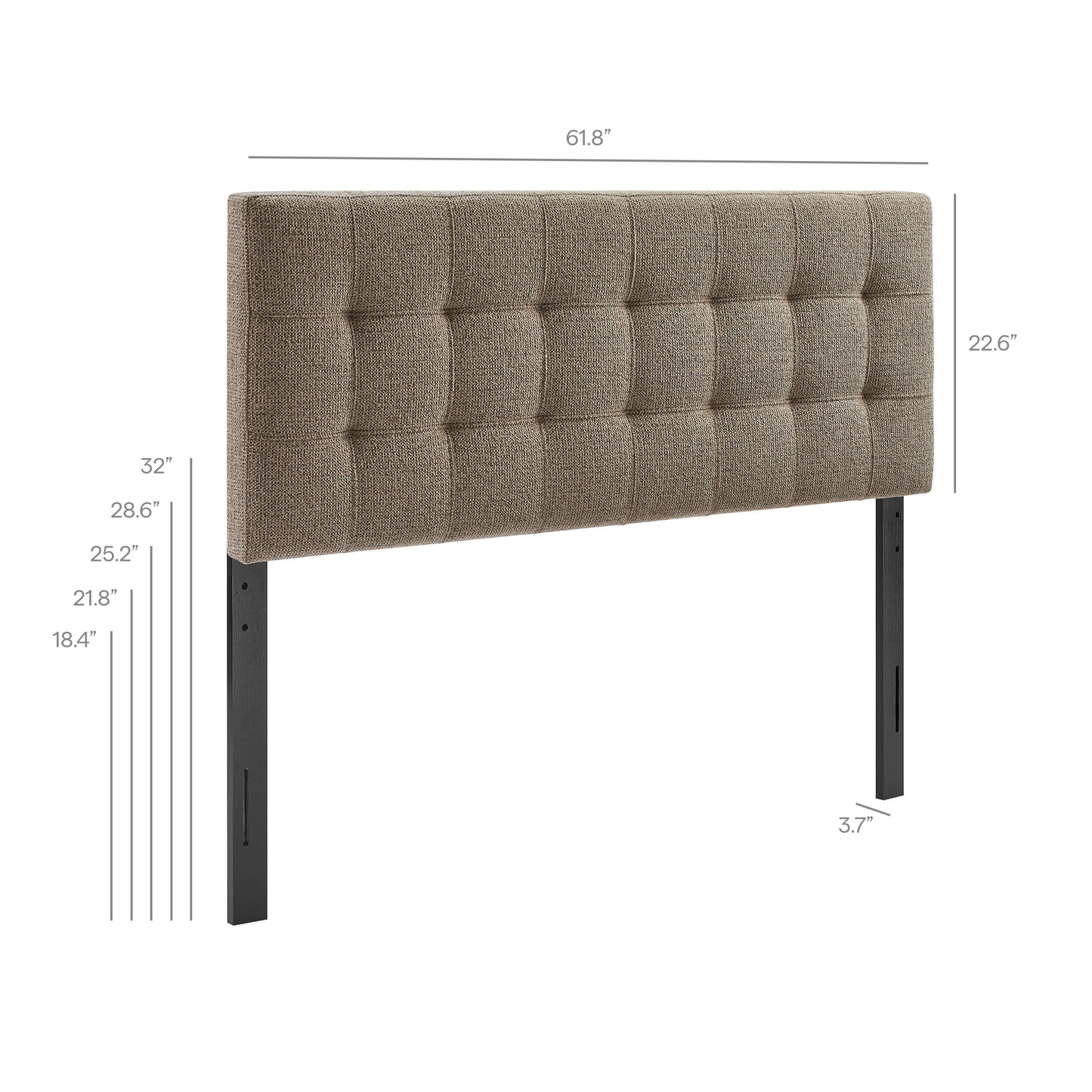 Lily Upholstered Queen Size Headboard by Modway