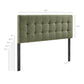Lily Upholstered King Size Headboard by Modway