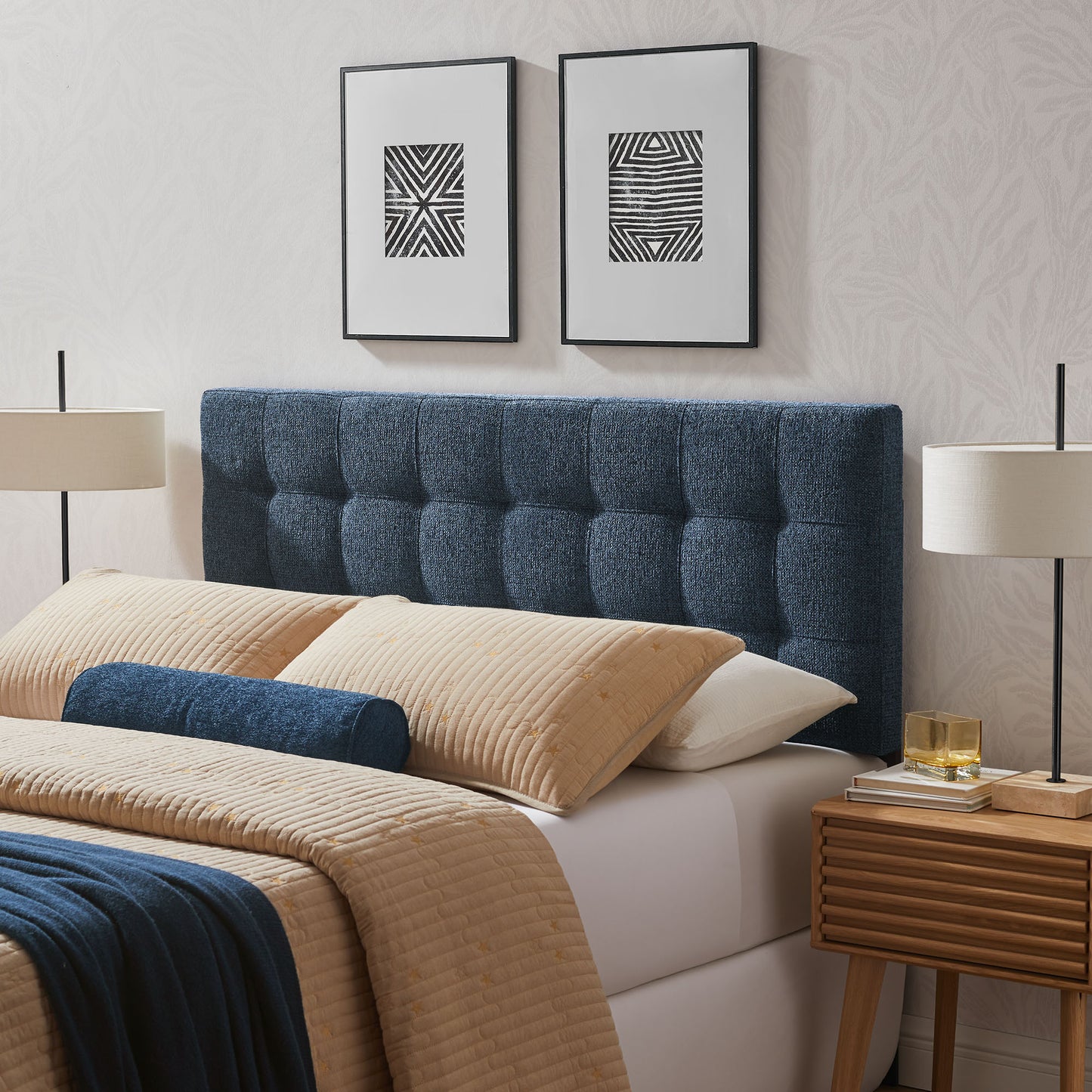 Lily Upholstered King Size Headboard by Modway