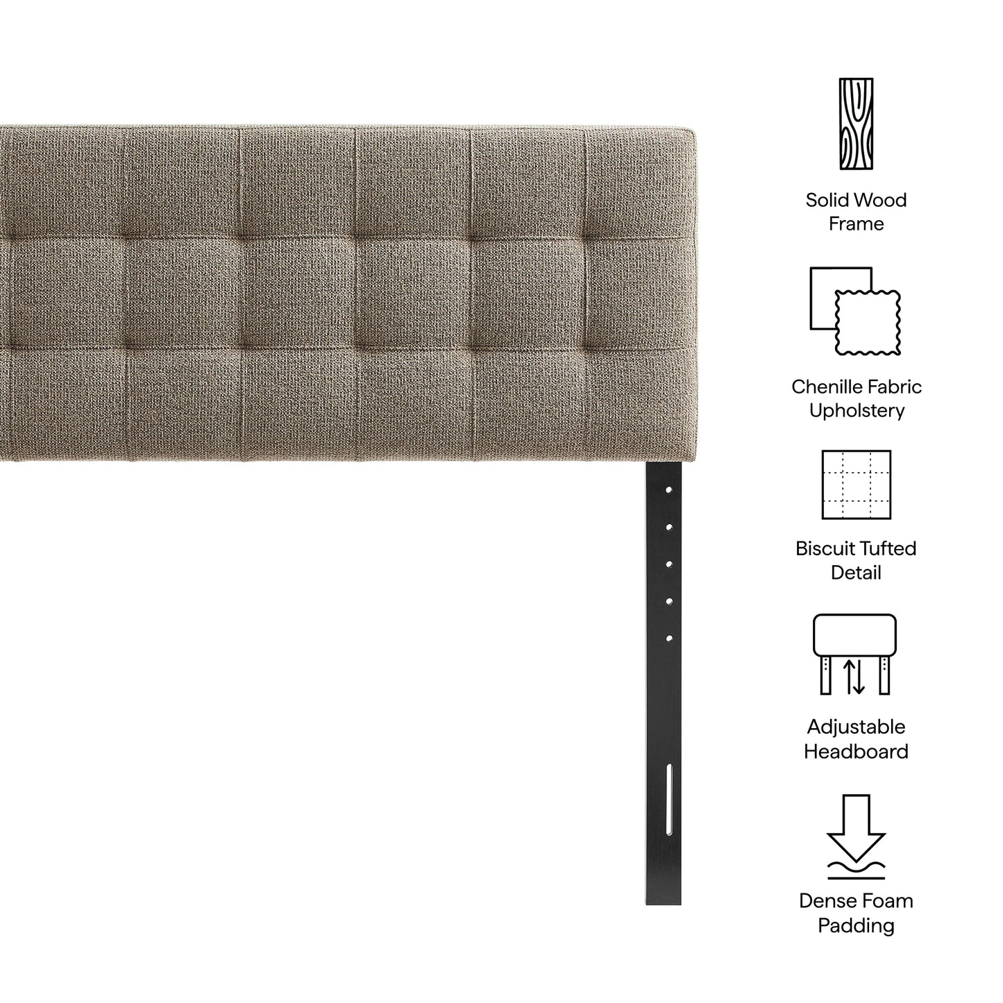 Lily Upholstered King Size Headboard by Modway