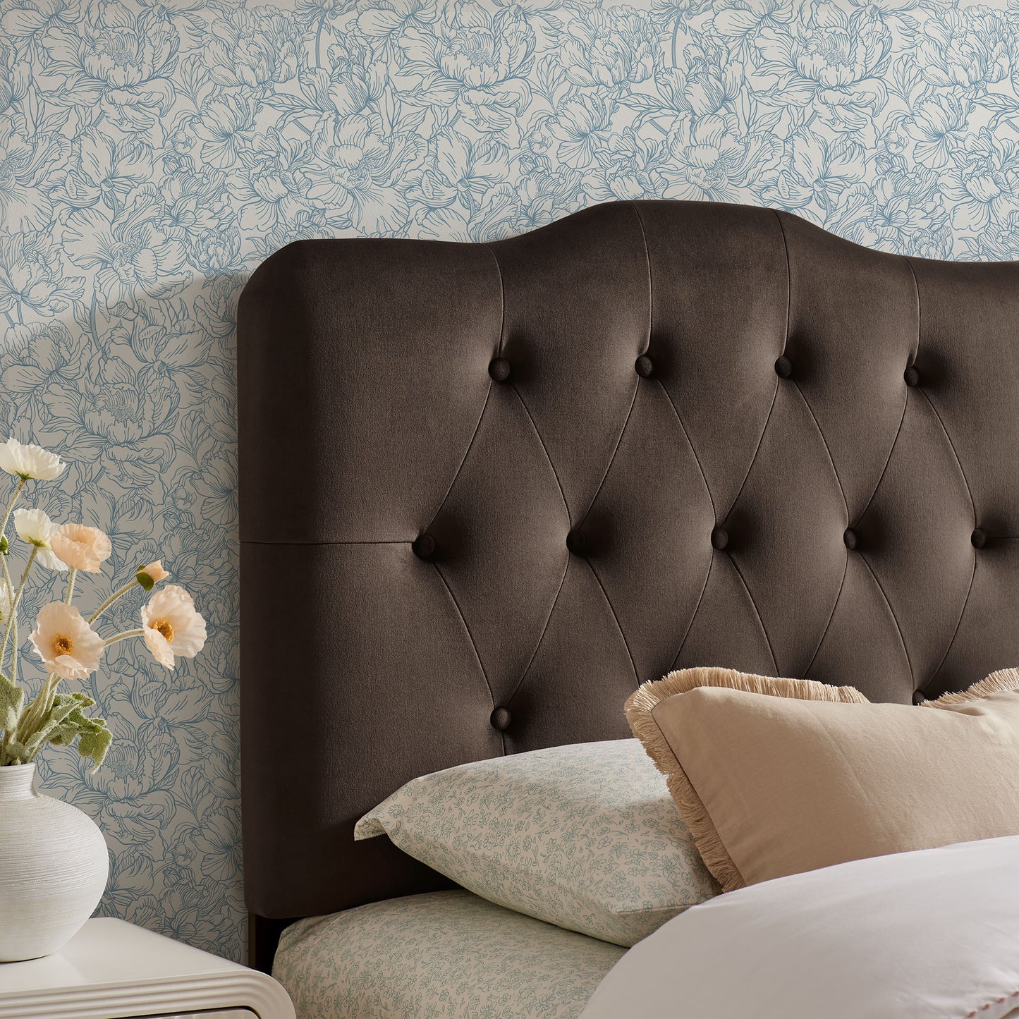 Annabel Stain-Resistant Performance Velvet Twin Headboard by Modway