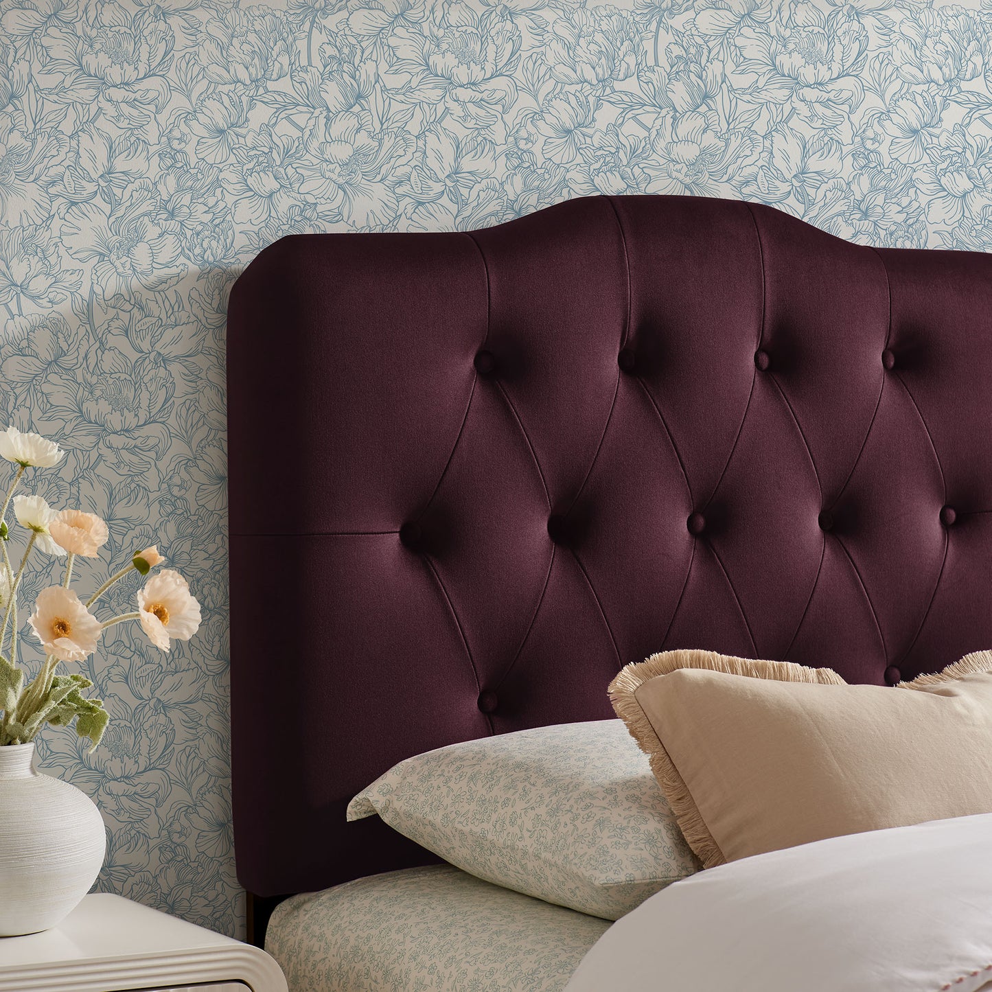 Annabel Stain-Resistant Performance Velvet Twin Headboard by Modway