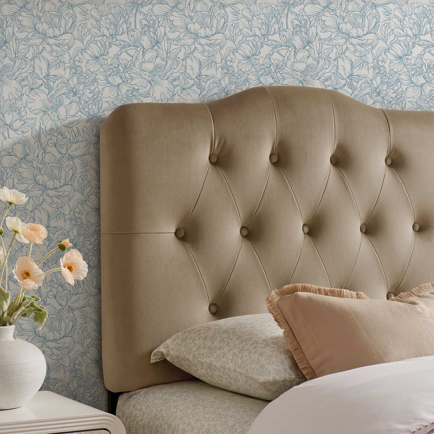 Annabel Stain-Resistant Performance Velvet Twin Headboard by Modway