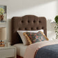 Annabel Premium Linen Blend Twin Headboard by Modway