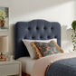 Annabel Premium Linen Blend Twin Headboard by Modway