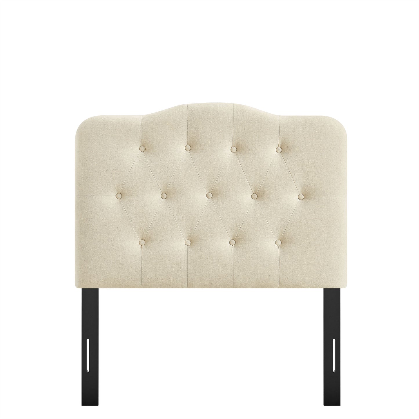 Annabel Premium Linen Blend Twin Headboard by Modway