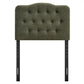 Annabel Premium Linen Blend Twin Headboard by Modway