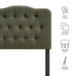 Annabel Premium Linen Blend Twin Headboard by Modway