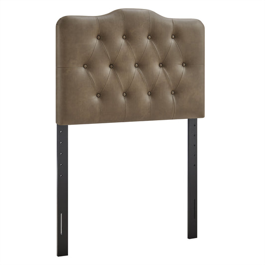 Annabel Faux Leather Twin Headboard by Modway