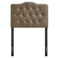 Annabel Faux Leather Twin Headboard by Modway