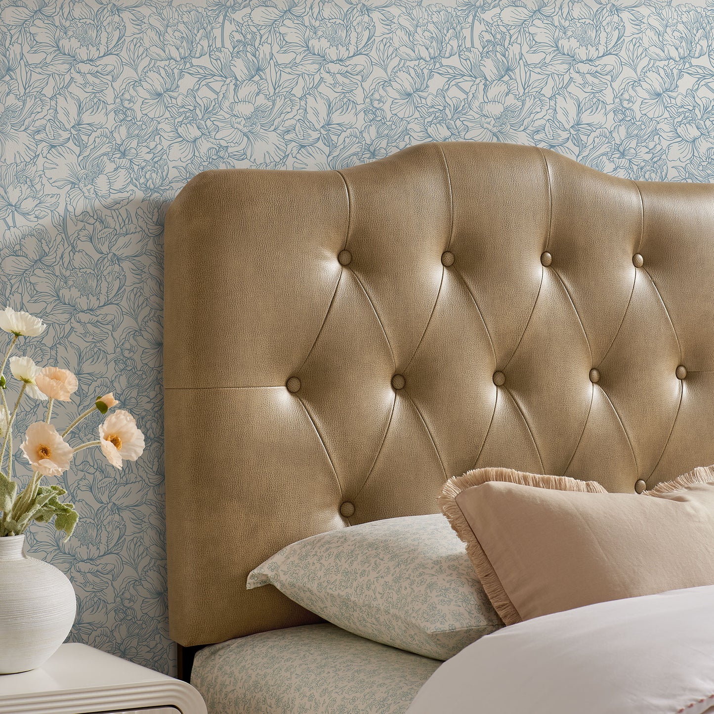 Annabel Faux Leather Twin Headboard by Modway