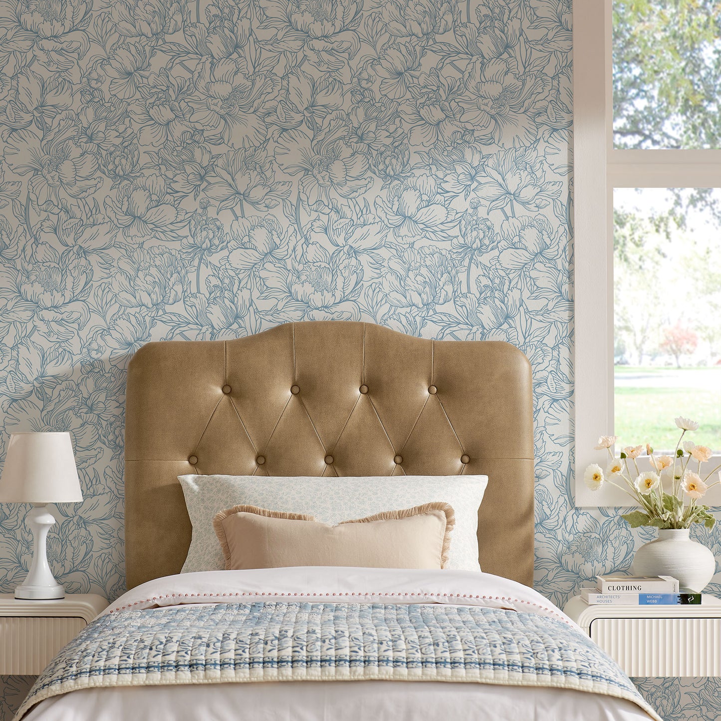 Annabel Faux Leather Twin Headboard by Modway