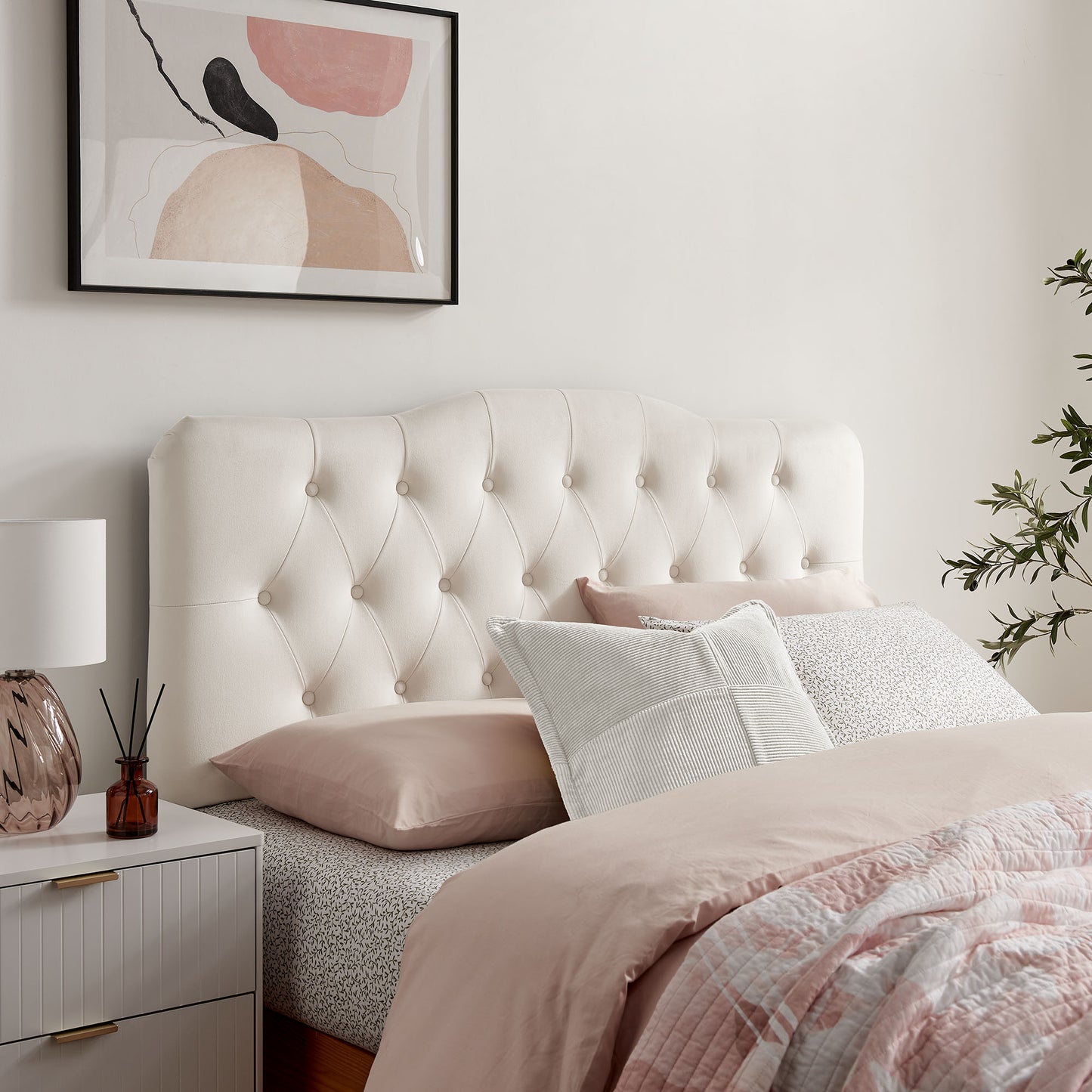 Annabel Stain-Resistant Performance Velvet Full Headboard by Modway