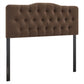 Annabel Premium Linen Blend Full Headboard by Modway