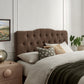 Annabel Premium Linen Blend Full Headboard by Modway