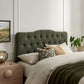 Annabel Premium Linen Blend Full Headboard by Modway