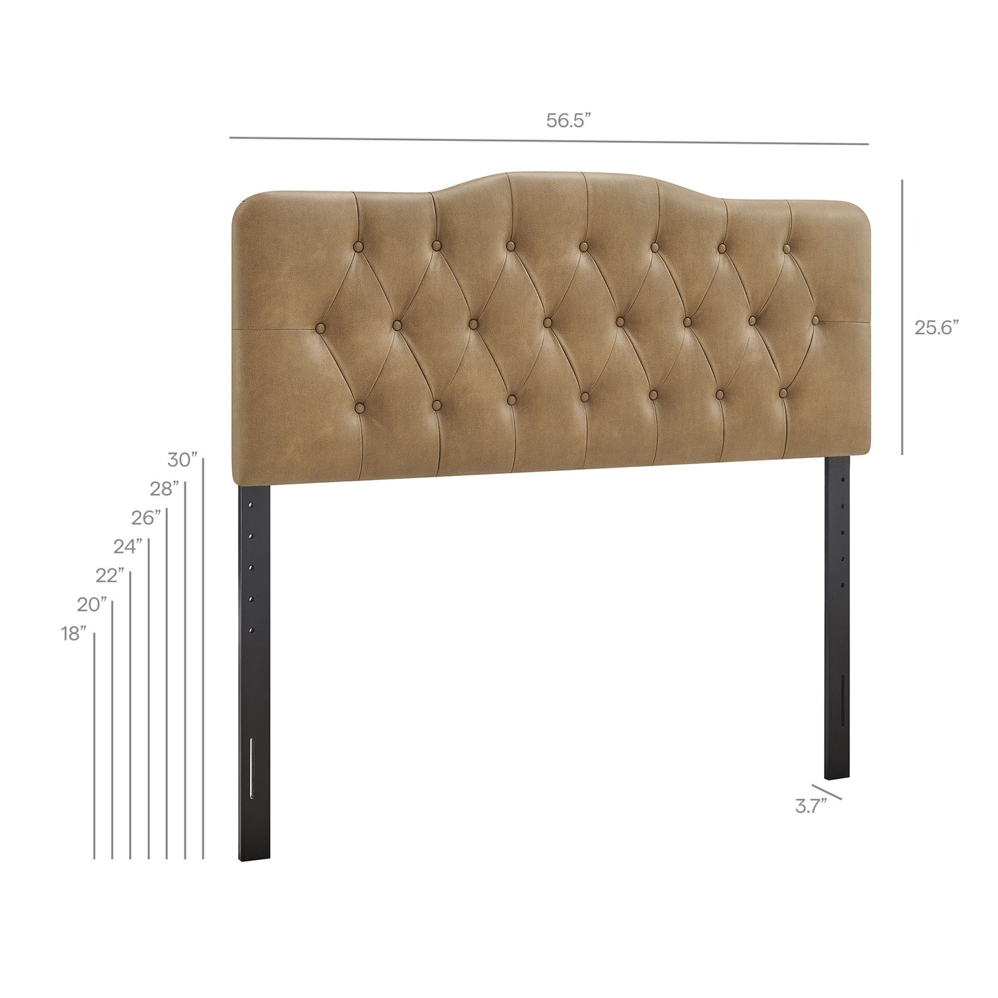 Annabel Vegan Leather Full Headboard by Modway