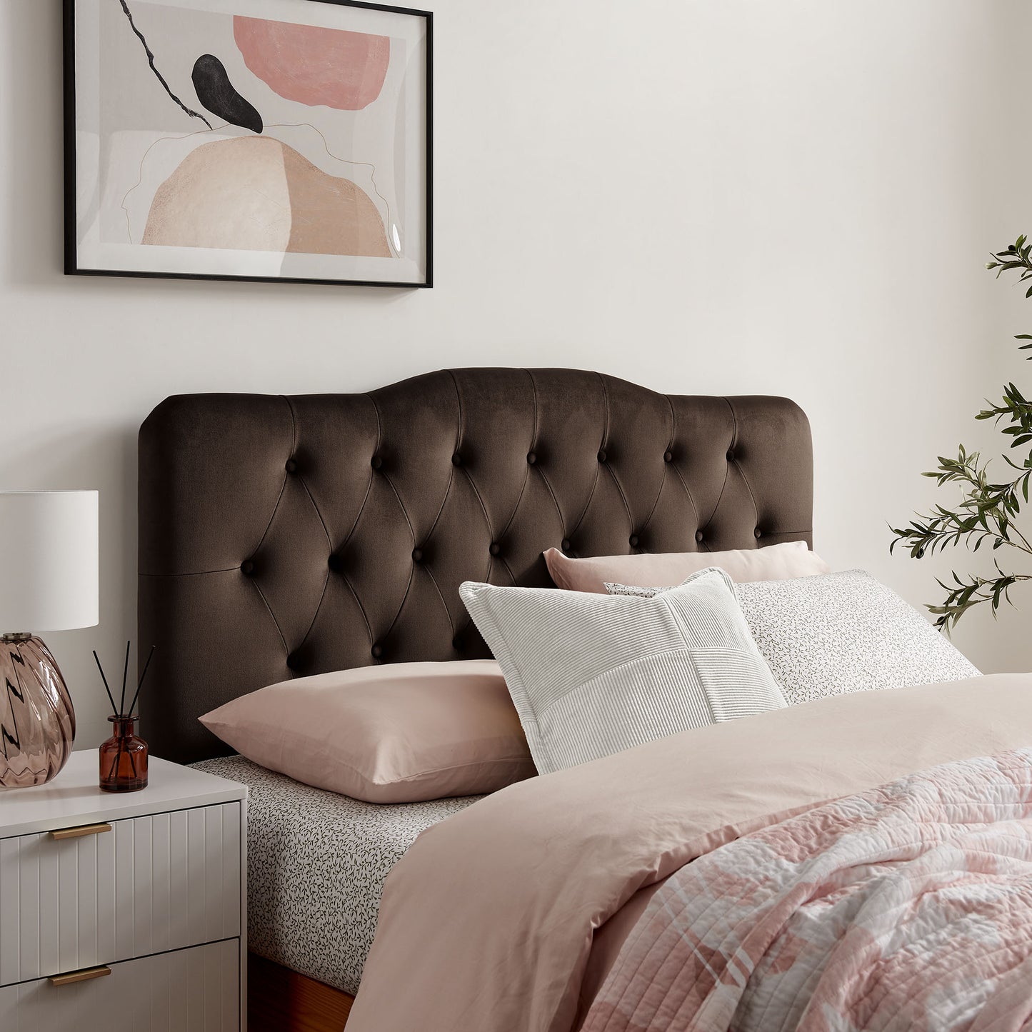 Annabel Stain-Resistant Performance Velvet King Headboard by Modway