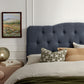 Annabel Premium Linen Blend King Headboard by Modway