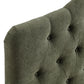 Annabel Premium Linen Blend King Headboard by Modway