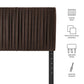 Eloise Stain-Resistant Performance Velvet Twin Headboard by Modway