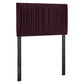 Eloise Stain-Resistant Performance Velvet Twin Headboard by Modway