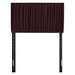 Eloise Stain-Resistant Performance Velvet Twin Headboard by Modway
