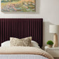 Eloise Stain-Resistant Performance Velvet Twin Headboard by Modway
