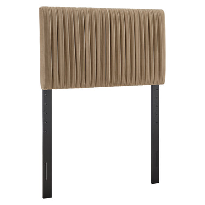 Eloise Stain-Resistant Performance Velvet Twin Headboard by Modway
