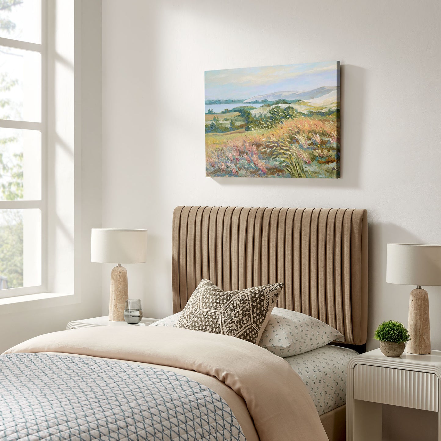 Eloise Stain-Resistant Performance Velvet Twin Headboard by Modway