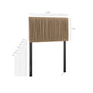 Eloise Stain-Resistant Performance Velvet Twin Headboard by Modway
