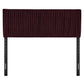 Eloise Stain-Resistant Performance Velvet Queen Headboard by Modway