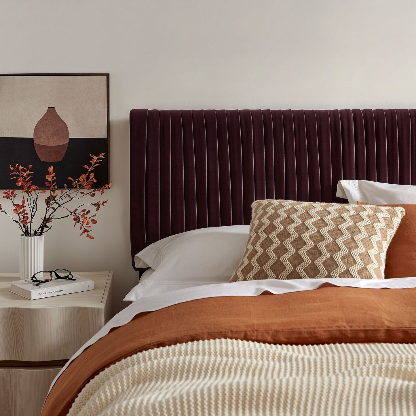 Eloise Stain-Resistant Performance Velvet Queen Headboard by Modway