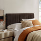 Eloise Stain-Resistant Performance Velvet King Headboard by Modway
