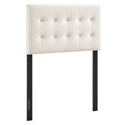 Emily Stain-Resistant Performance Velvet Twin Size Headboard by Modway
