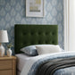 Emily Stain-Resistant Performance Velvet Twin Size Headboard by Modway
