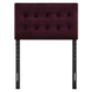 Emily Stain-Resistant Performance Velvet Twin Size Headboard by Modway