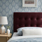 Emily Stain-Resistant Performance Velvet Twin Size Headboard by Modway